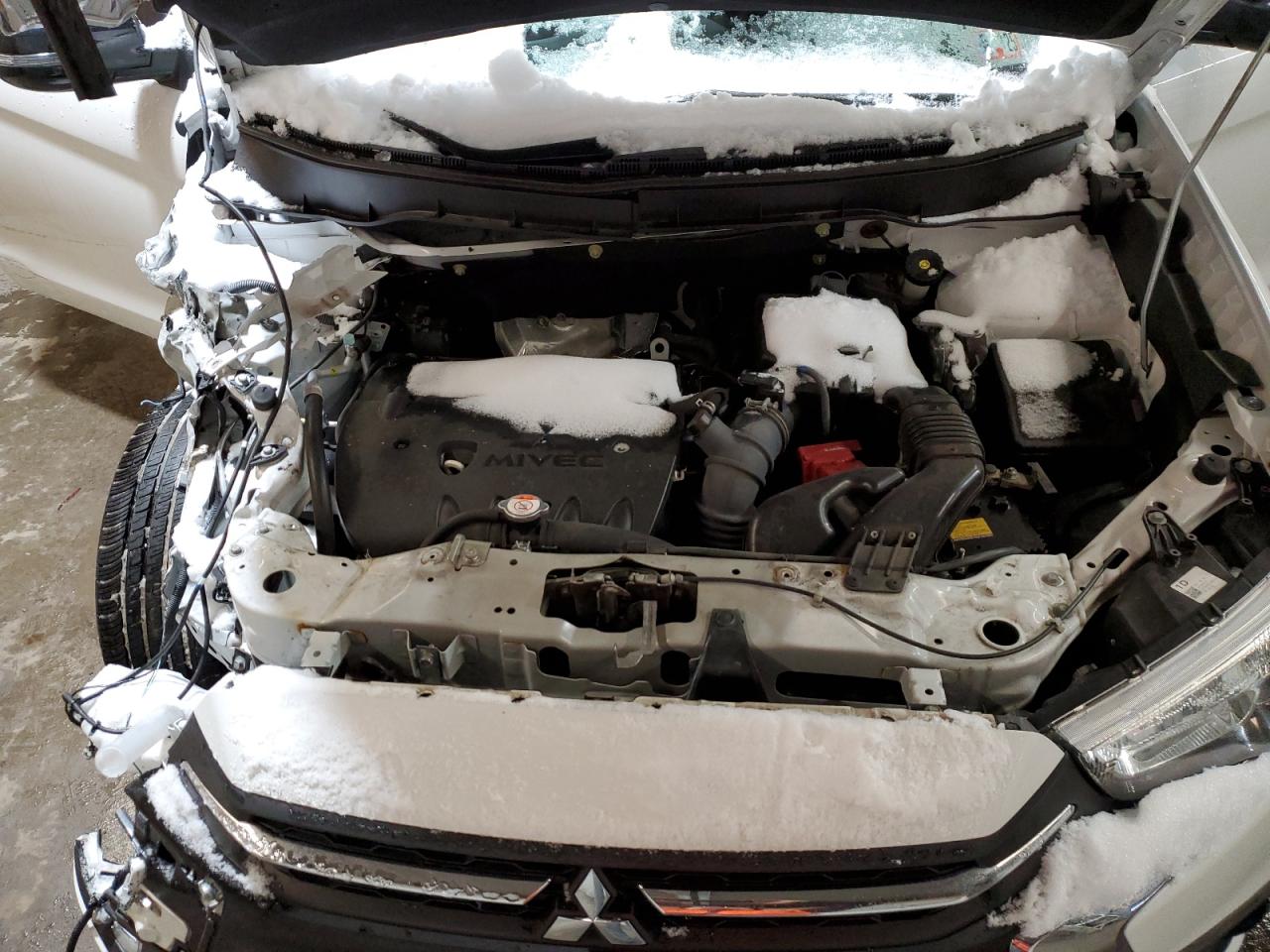 2019 Mitsubishi Outlander VIN JA4AP3AU9KU031384 Copart auction photo, front end damage thumbnail 12