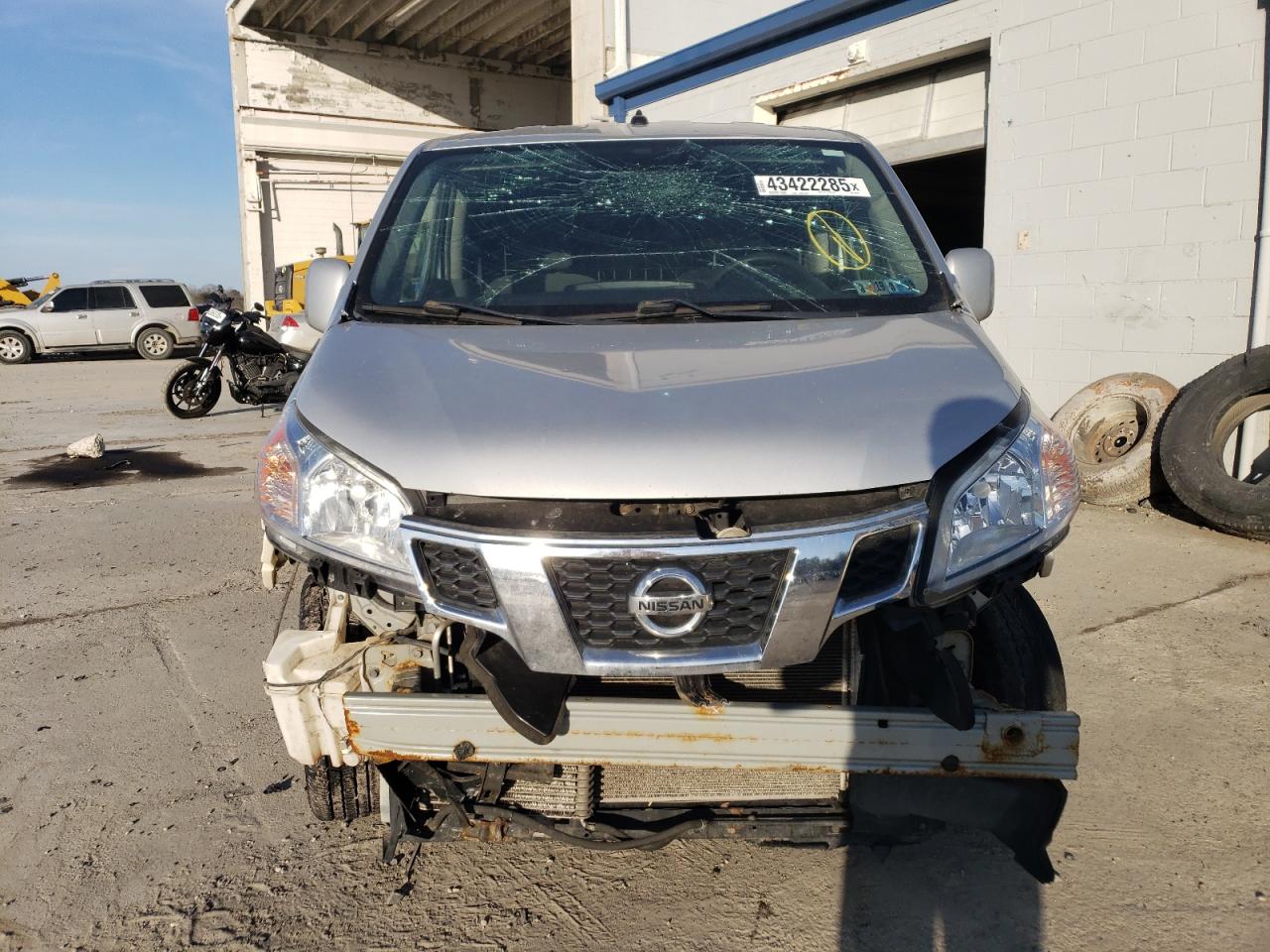 2018 Nissan NV VIN 3N6CM0KN4JK697030 Copart auction photo, front end / minor dent/scratches damage thumbnail 5