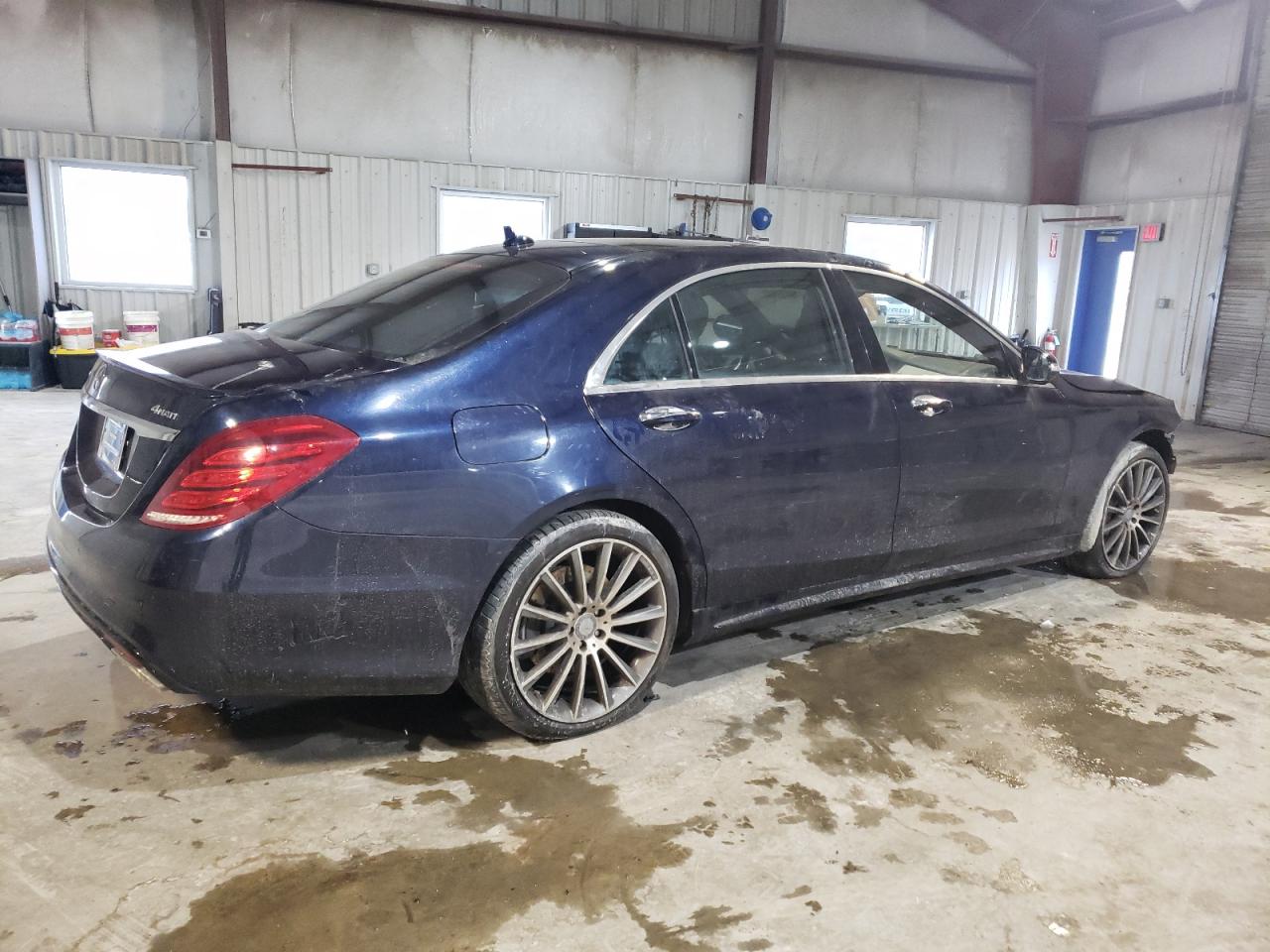2015 Mercedes-Benz S-klasse VIN WDDUG8FB0FA110107 Copart auction photo, front end damage thumbnail 3