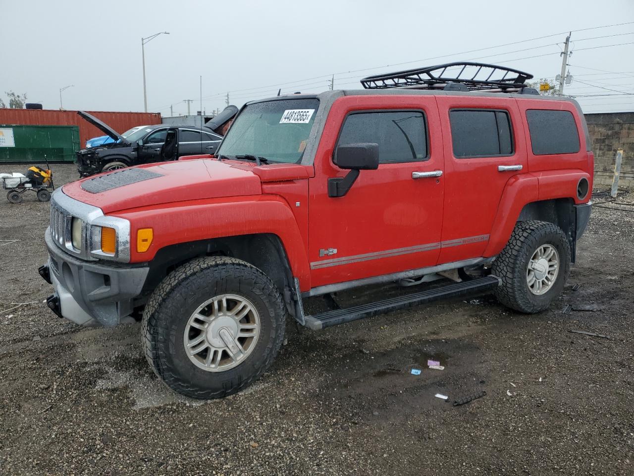 2008 Hummer H3 VIN 5GTEN13E388141400 - Copart auction photo
