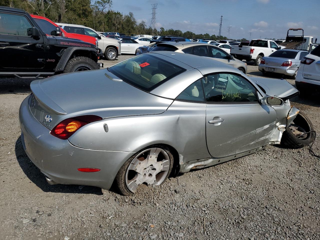 2005 Lexus SC VIN JTHFN48Y650066331 Copart auction photo, front end / side damage thumbnail 3