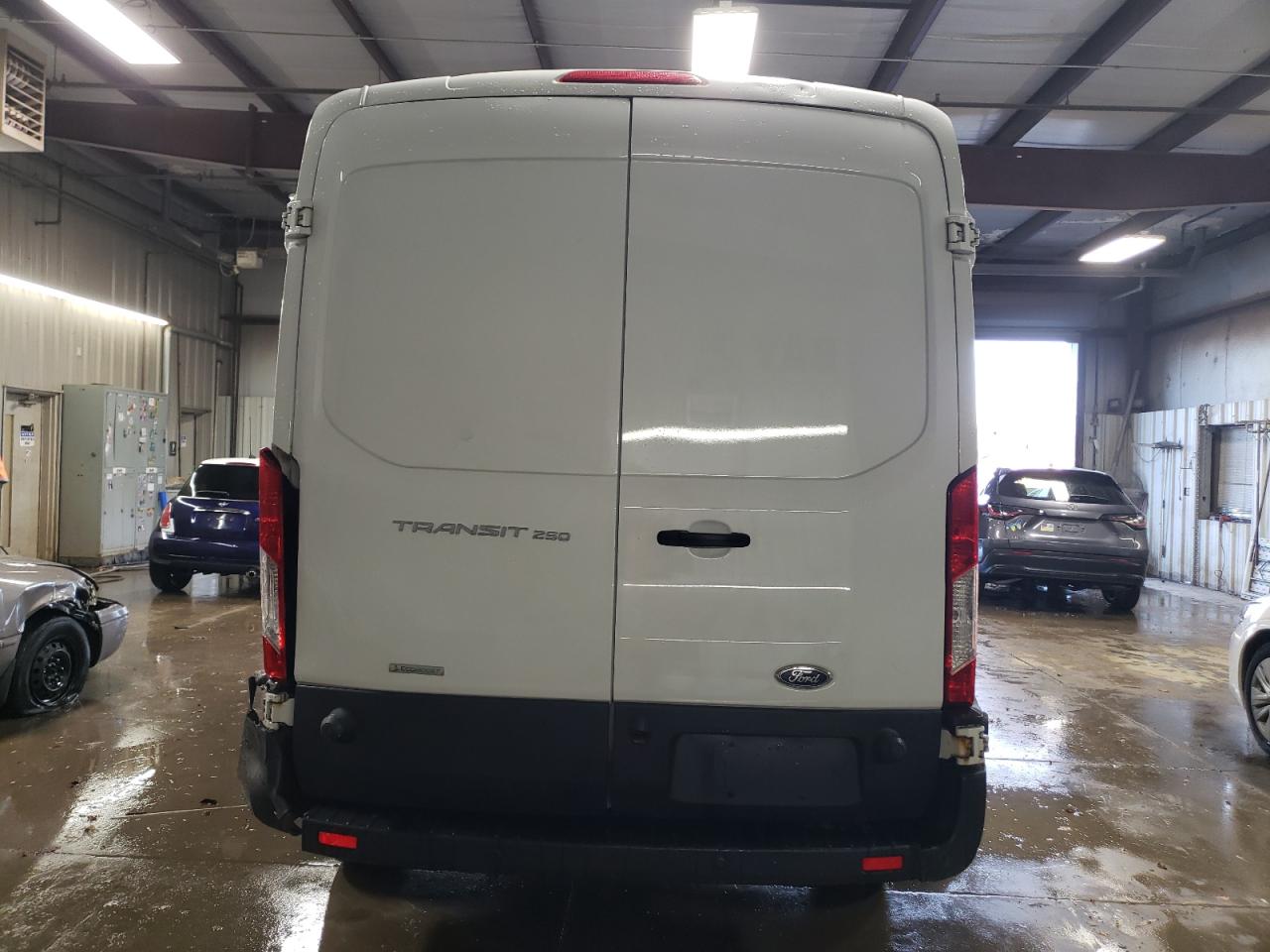2016 Ford Transit VIN 1FTYR2CG2GKB23942 Copart auction photo, rear end damage thumbnail 6