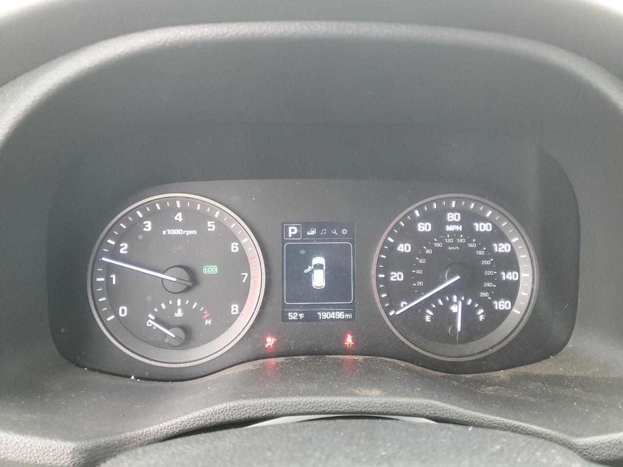 2016 Hyundai Tucson VIN KM8J3CA47GU065456 Copart auction photo, front end / side damage thumbnail 9