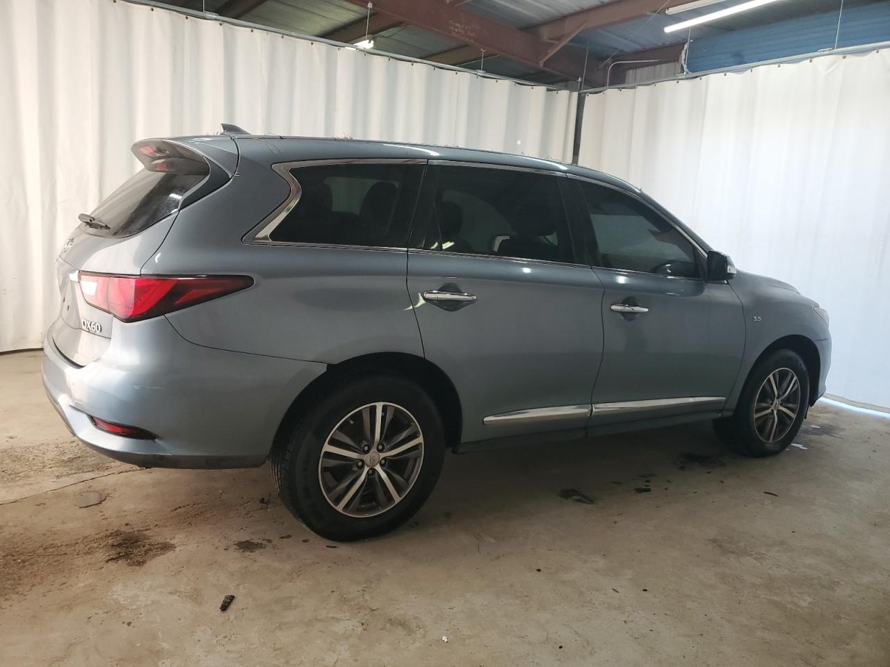 2016 Infiniti QX60 VIN 5N1AL0MM4GC513393 Copart auction photo, top/roof / rear end damage thumbnail 3