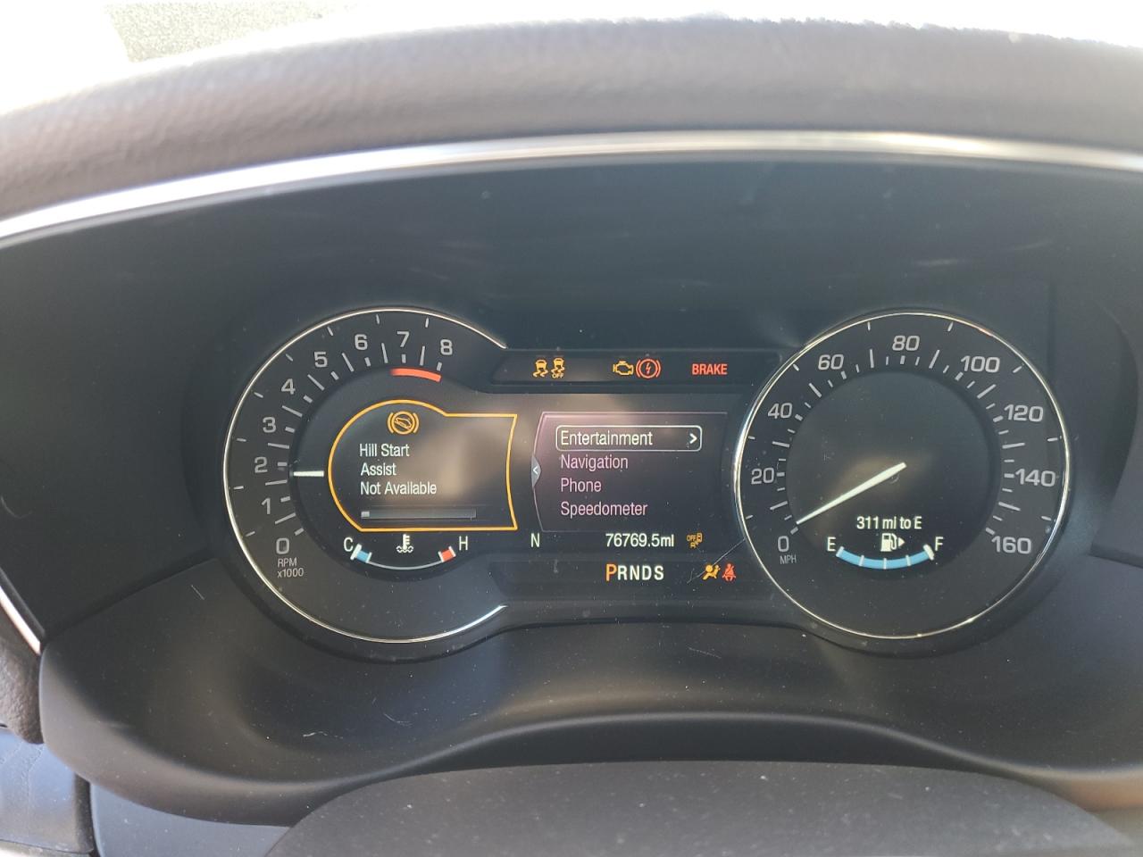 2019 Lincoln MKC VIN 5LMTJ3DH4KUL48853 Copart auction photo, front end / side damage thumbnail 9