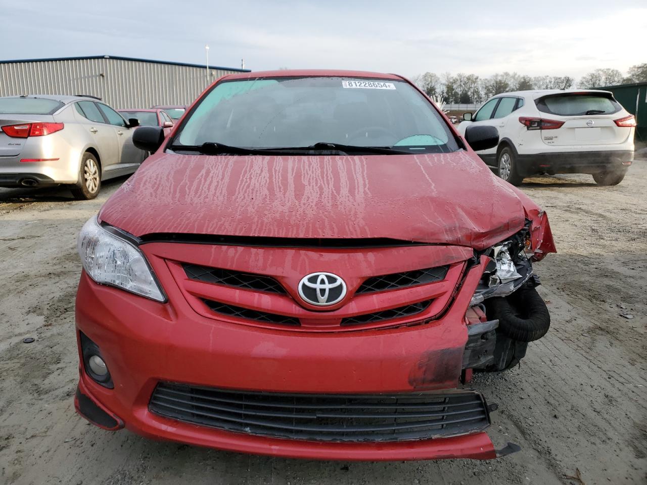 2012 Toyota Corolla VIN 2T1BU4EE2CC869248 Copart auction photo, front end damage thumbnail 5