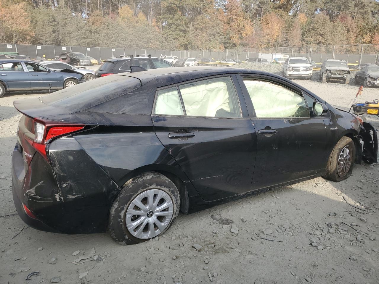 2021 Toyota Prius VIN JTDKAMFU9M3142567 Copart auction photo, front end damage thumbnail 3