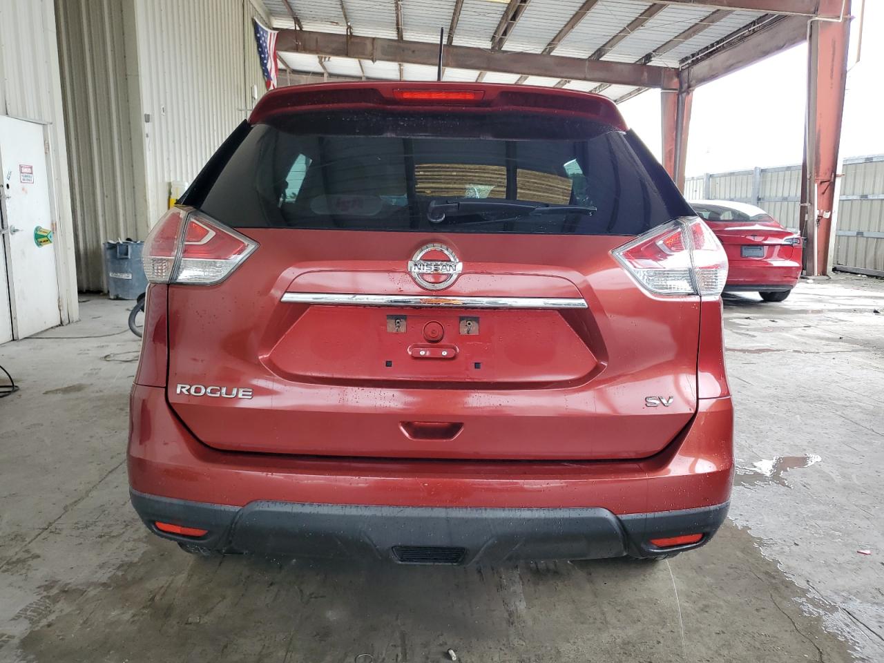 2016 Nissan Rogue VIN KNMAT2MT2GP646430 Copart auction photo, front end damage thumbnail 6