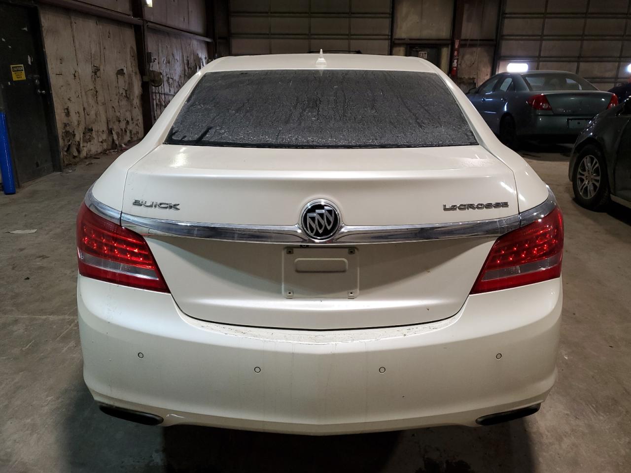 2014 Buick LaCrosse VIN 1G4GD5G33EF128927 Copart auction photo, front end / minor dent/scratches damage thumbnail 6
