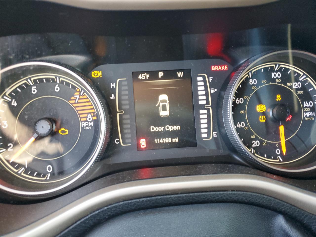 2016 Jeep Grand Cherokee VIN 1C4PJLCS5GW176768 Copart auction photo, all over damage thumbnail 9
