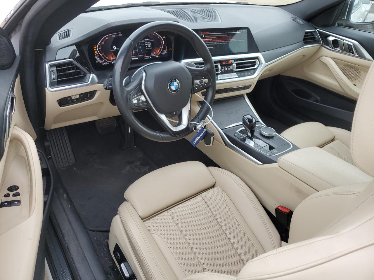 2022 BMW 4er VIN WBA73AP01NCH62891 Copart auction photo, undercarriage / all over damage thumbnail 8