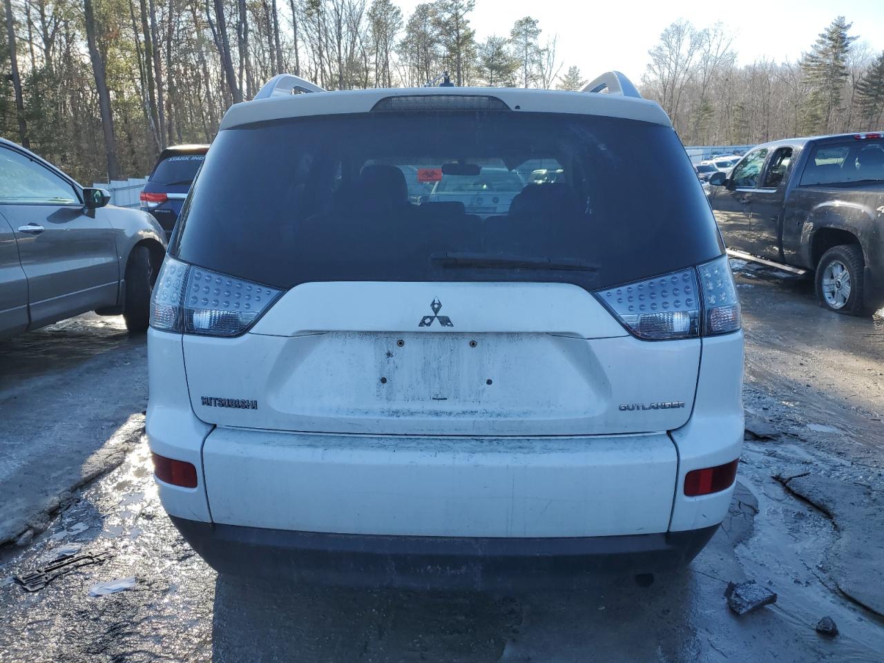 2007 Mitsubishi Outlander VIN JA4MS41X27Z018482 Copart auction photo, front end damage thumbnail 6