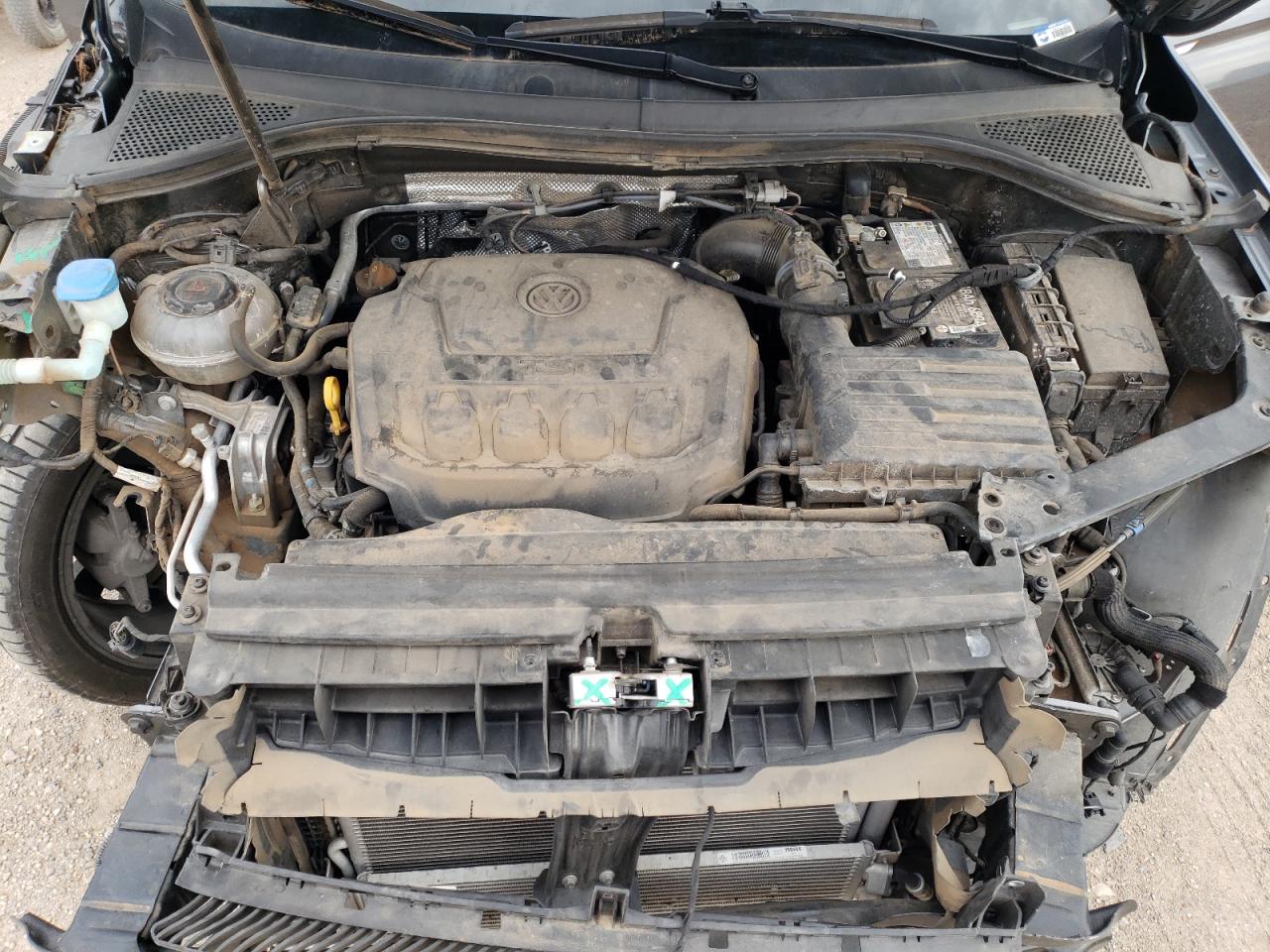 2021 Volkswagen Tiguan VIN 3VV2B7AX5MM057855 Copart auction photo, front end damage thumbnail 12