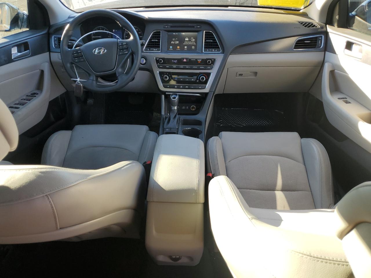 2017 Hyundai Sonata VIN 5NPE34AF3HH595061 Copart auction photo, front end damage thumbnail 8