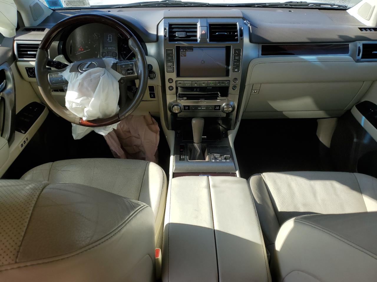 2017 Lexus GX VIN JTJBM7FX5H5174250 Copart auction photo, front end damage thumbnail 8