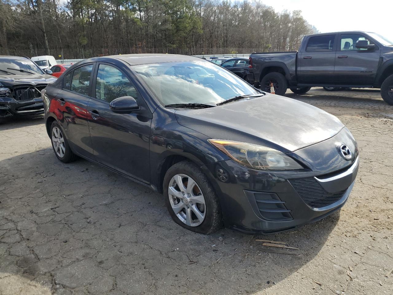 2010 Mazda 3 VIN JM1BL1SF8A1208503 Copart auction photo, undercarriage damage thumbnail 4