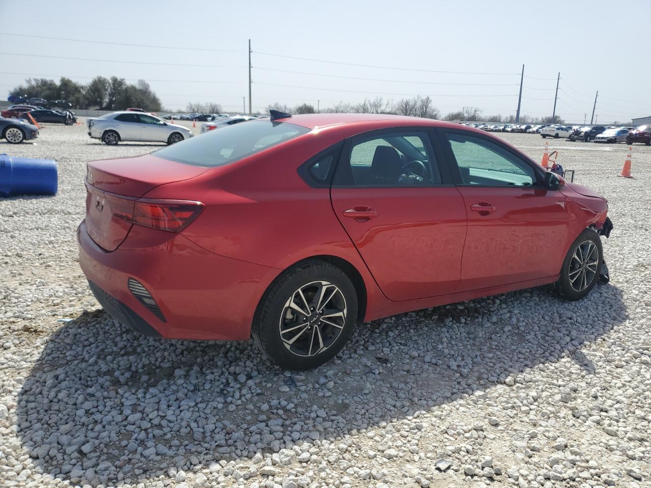 2023 KIA Forte VIN 3KPF24AD3PE666428 Copart auction photo, front end / minor dent/scratches damage thumbnail 3