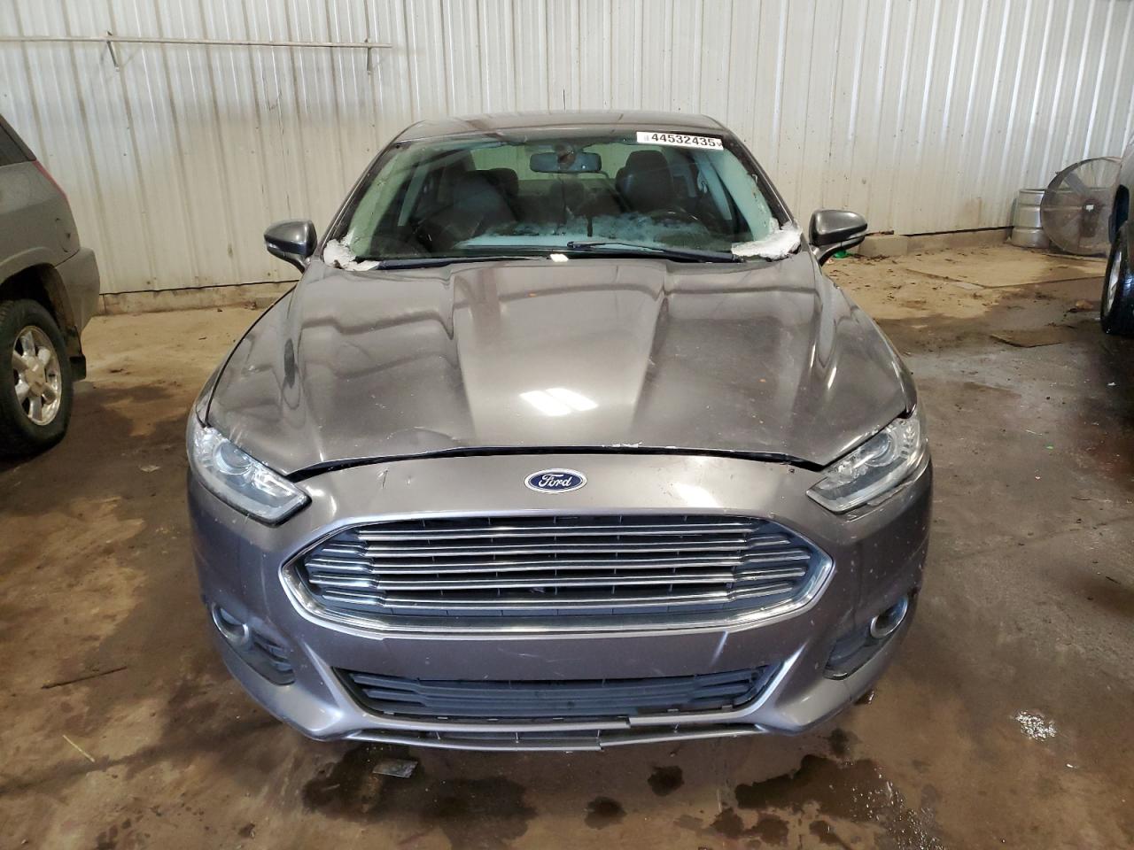 2013 Ford Fusion VIN 3FA6P0HR3DR322426 Copart auction photo, front end / side damage thumbnail 5