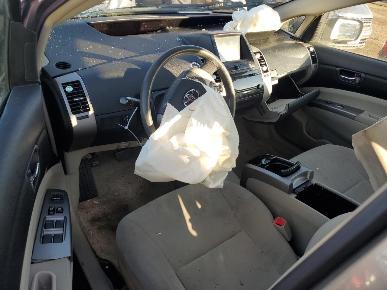2006 Toyota Prius VIN JTDKB20U767530726 Copart auction photo, all over damage thumbnail 8