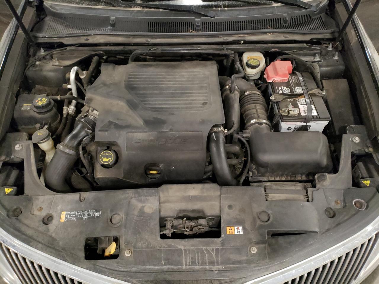 2013 Lincoln MKS VIN 1LNHL9FT0DG615804 Copart auction photo, side damage thumbnail 13