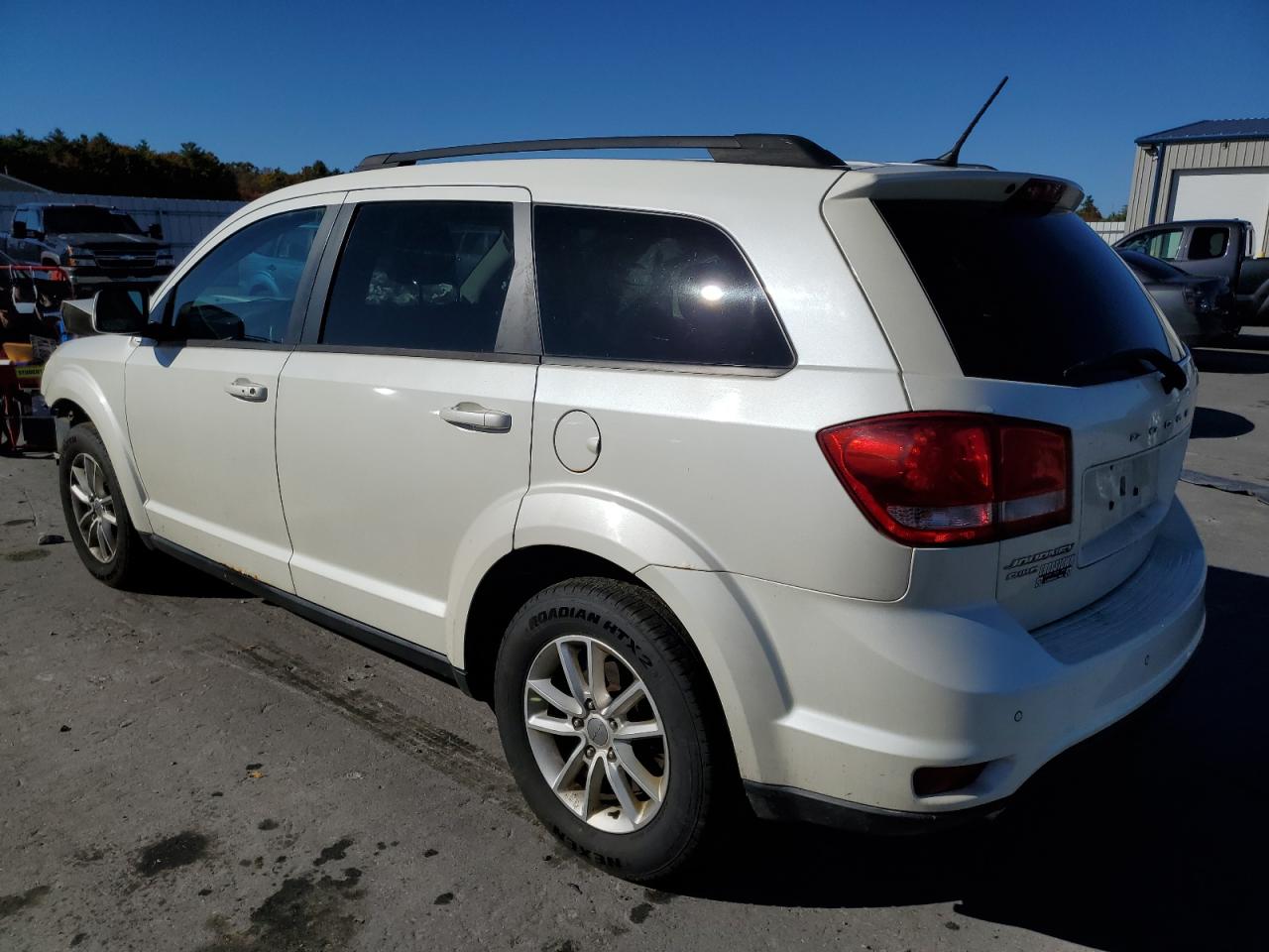 2014 Dodge Journey VIN 3C4PDDBG1ET104057 Copart auction photo, front end damage thumbnail 2