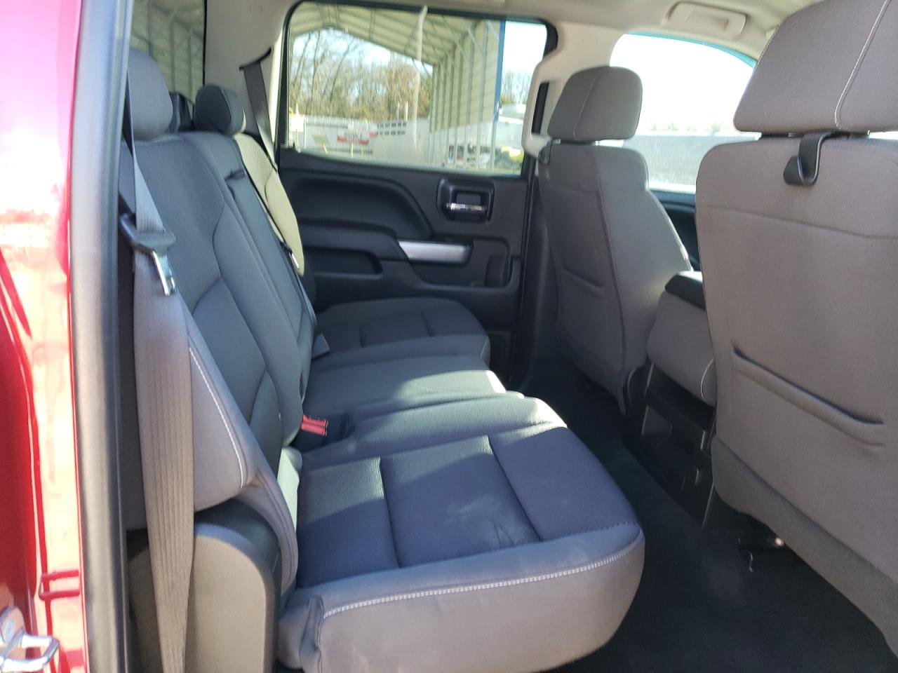 2018 Chevrolet Silverado VIN 3GCUKREC7JG157847 Copart auction photo, rear end / hail damage thumbnail 10