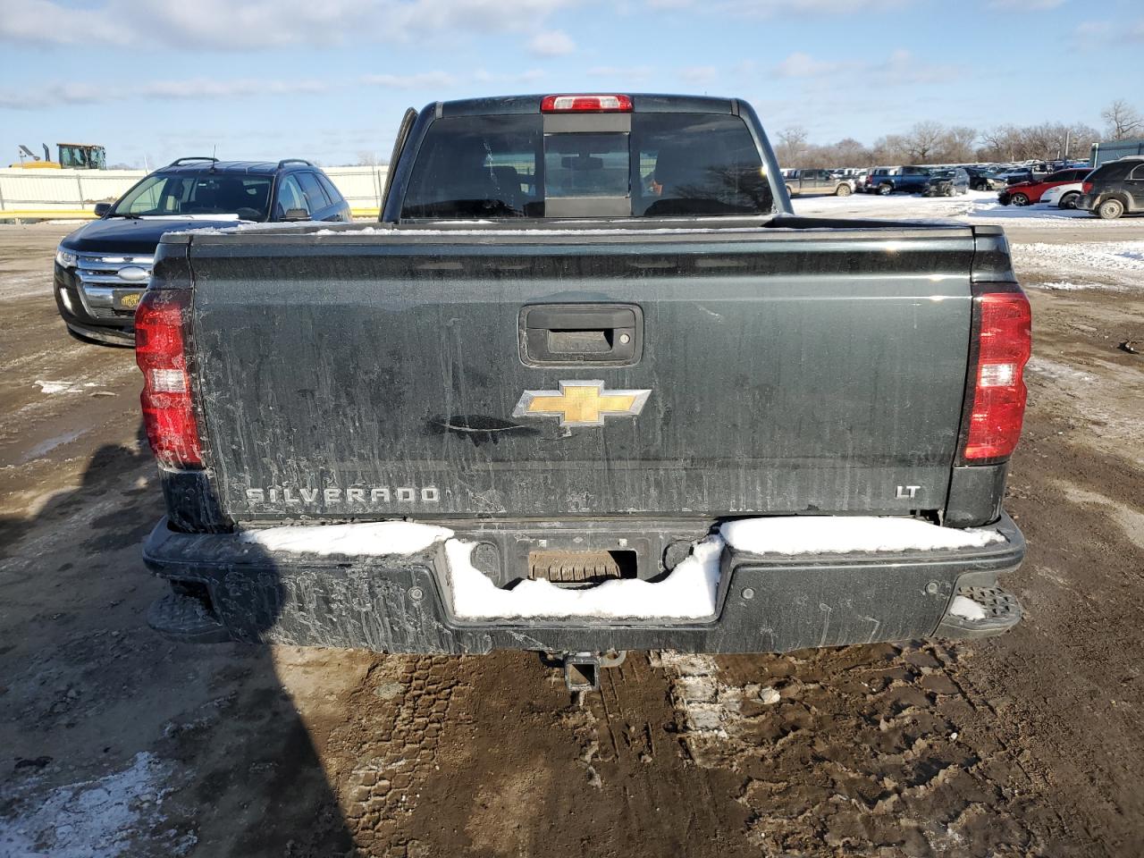 2017 Chevrolet Silverado VIN 1GCVKREC8HZ223773 Copart auction photo, side damage thumbnail 6
