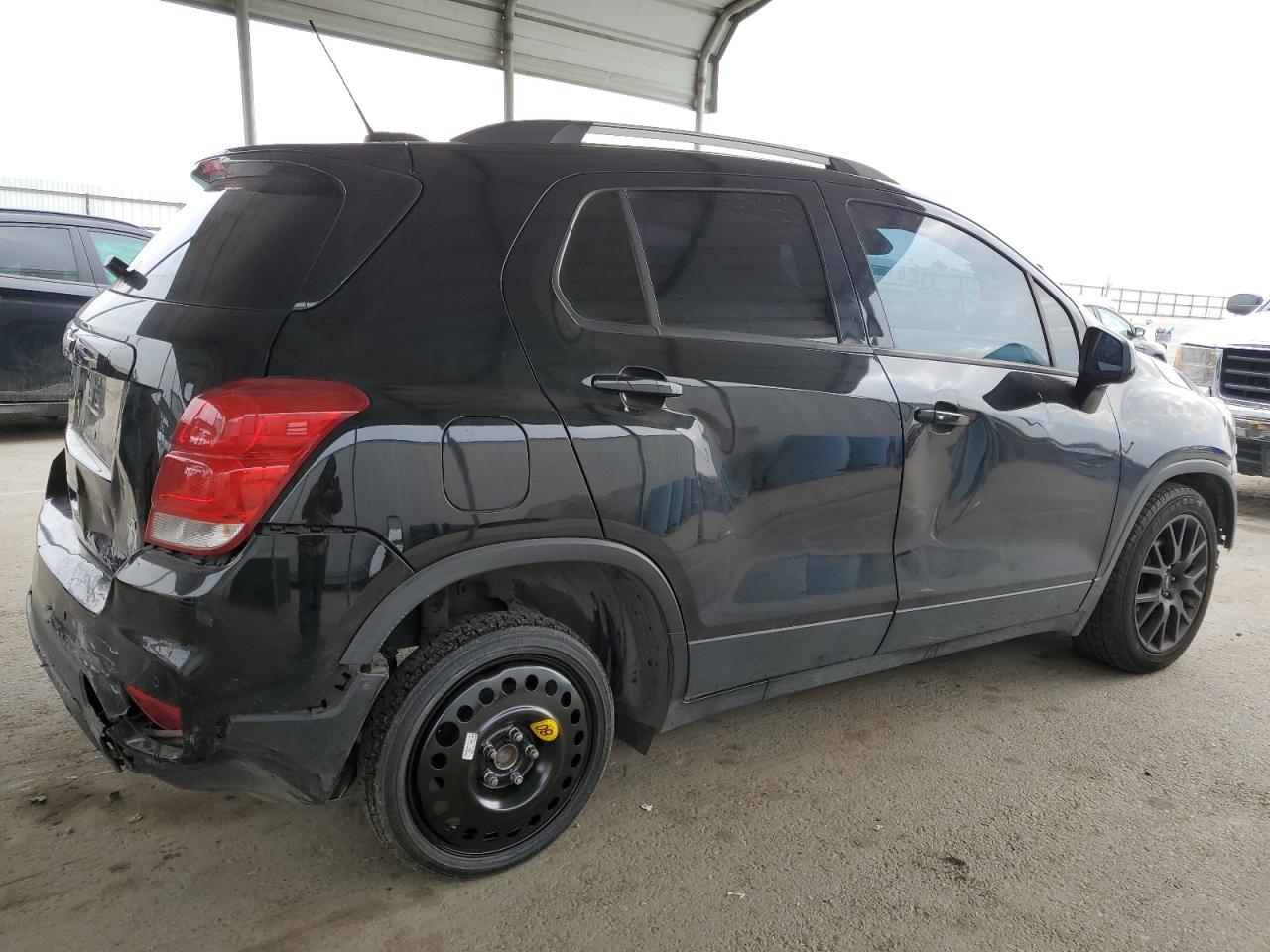 2020 Chevrolet Trax VIN KL7CJLSB7LB350600 Copart auction photo, front end / rear end damage thumbnail 3