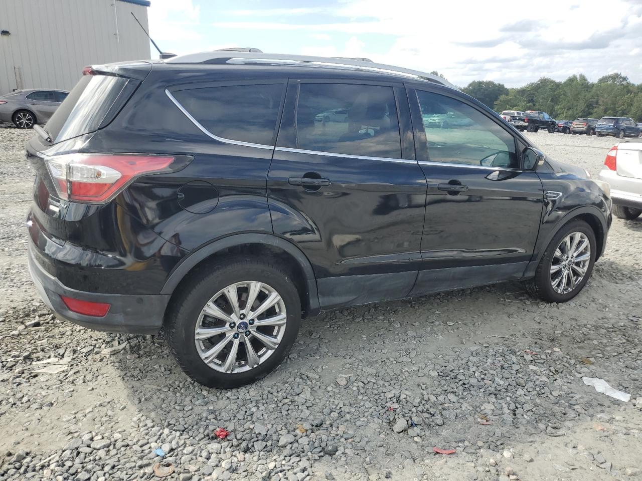 2017 Ford Escape VIN 1FMCU0JD3HUA67789 Copart auction photo, normal wear damage thumbnail 3