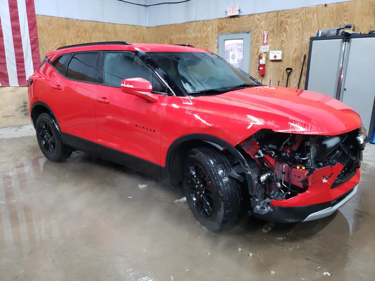 2020 Chevrolet Blazer VIN 3GNKBHR49LS512089 Copart auction photo, front end / minor dent/scratches damage thumbnail 4