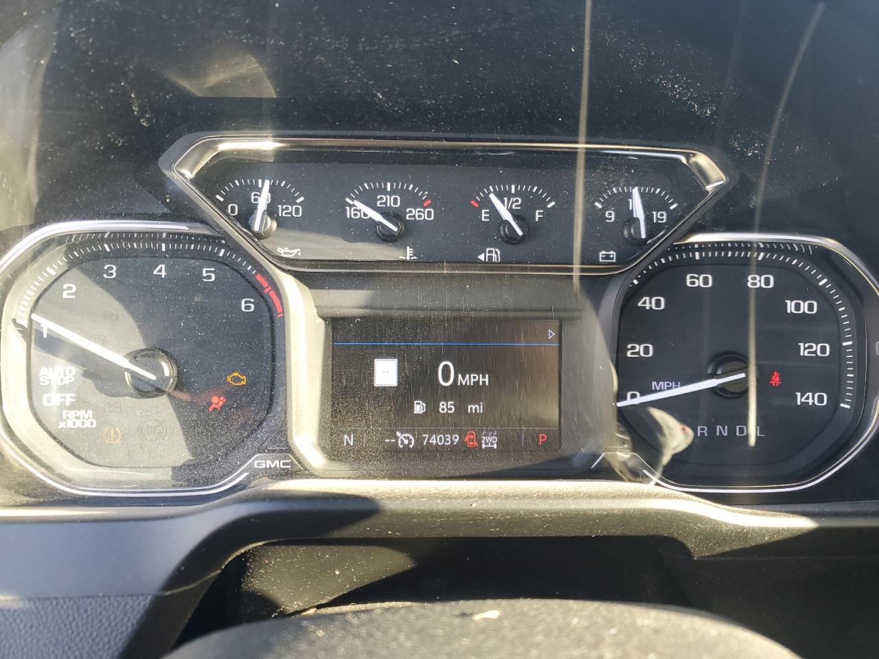 2019 GMC Sierra VIN 3GTU9DED3KG149110 Copart auction photo, side damage thumbnail 9