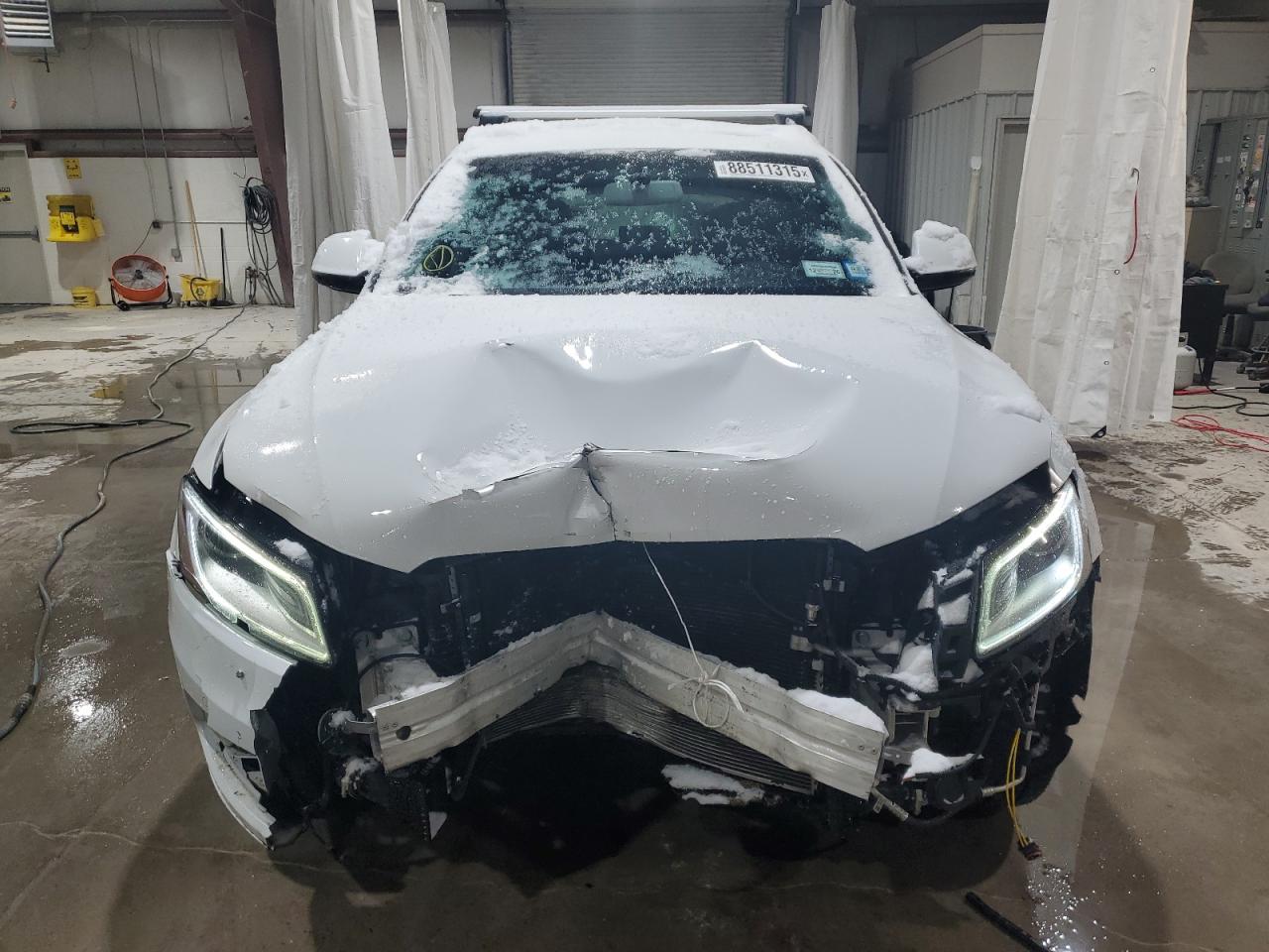 2016 Audi Q5 VIN WA1C2AFP1GA062765 Copart auction photo, front end damage thumbnail 5