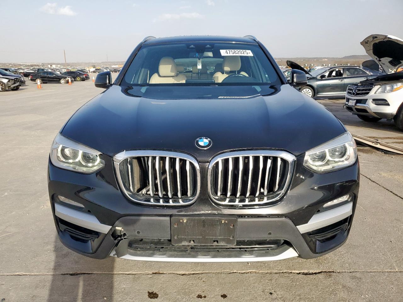 2019 BMW X3 VIN 5UXTR7C57KLF31654 Copart auction photo, rear end damage thumbnail 5
