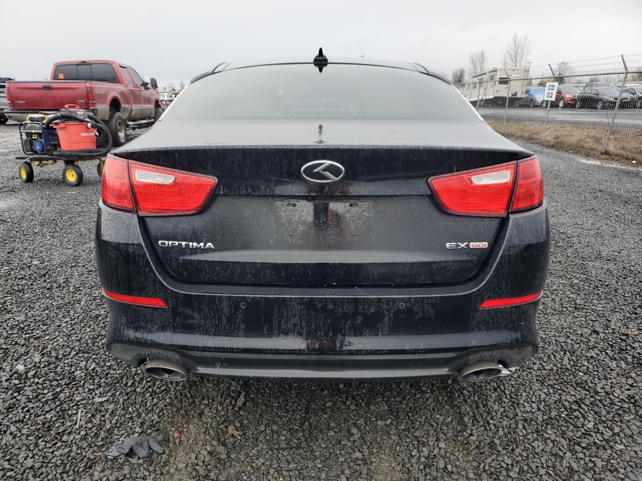 2015 KIA Optima VIN 5XXGN4A73FG461140 Copart auction photo, front end damage thumbnail 6