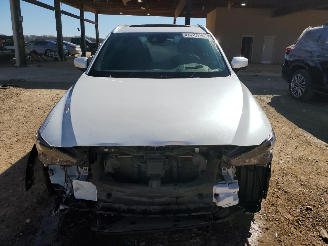 2021 Mazda CX-5 VIN JM3KFBEY5M0352778 Copart auction photo, front end / rear end damage thumbnail 5