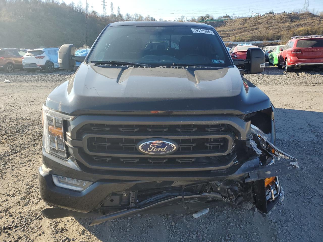 2021 Ford F-150 VIN 1FTEW1EP8MFA35078 Copart auction photo, front end / side damage thumbnail 5