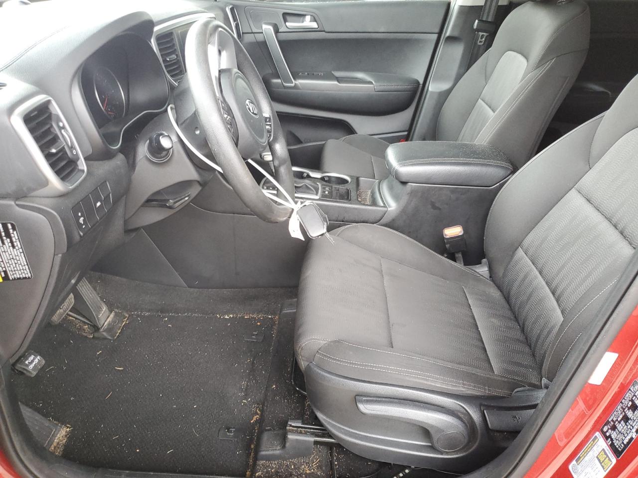 2021 KIA Sportage VIN KNDPM3AC6M7873228 Copart auction photo, front end damage thumbnail 7