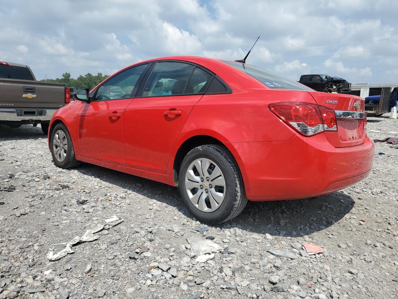 2014 Chevrolet Cruze VIN 1G1PA5SH7E7449131 Copart auction photo, front end / minor dent/scratches damage thumbnail 2
