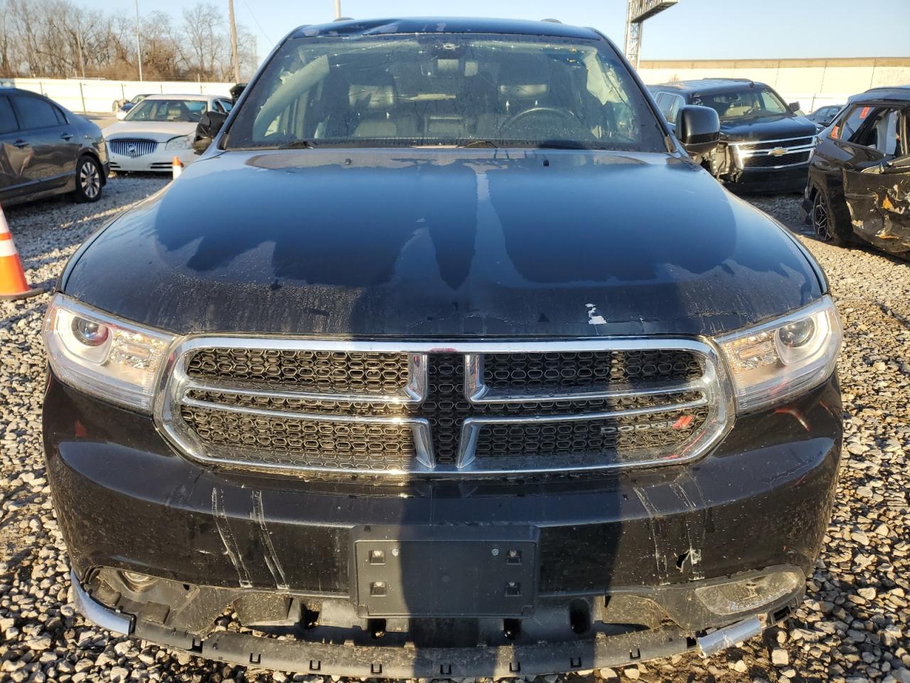 2020 Dodge Durango VIN 1C4RDJAG9LC261269 Copart auction photo, undercarriage / front end damage thumbnail 5