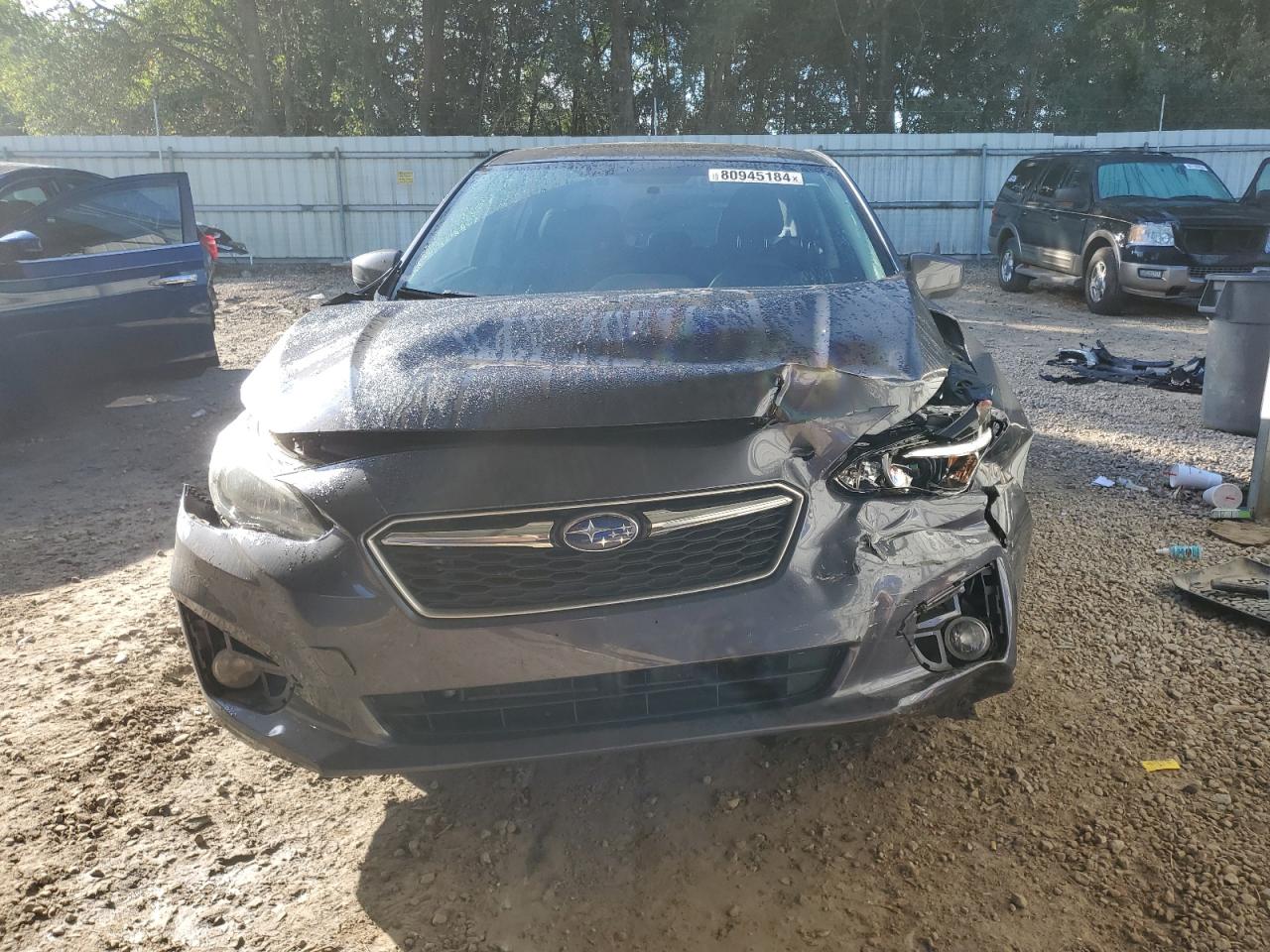 2017 Subaru Impreza VIN 4S3GKAD65H3605915 Copart auction photo, front end damage thumbnail 5