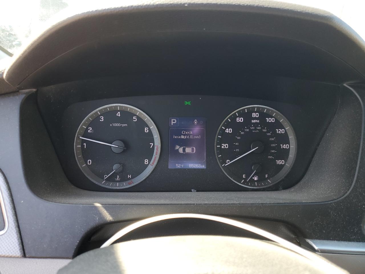 2015 Hyundai Sonata VIN 5NPE24AF9FH258152 Copart auction photo, front end damage thumbnail 9