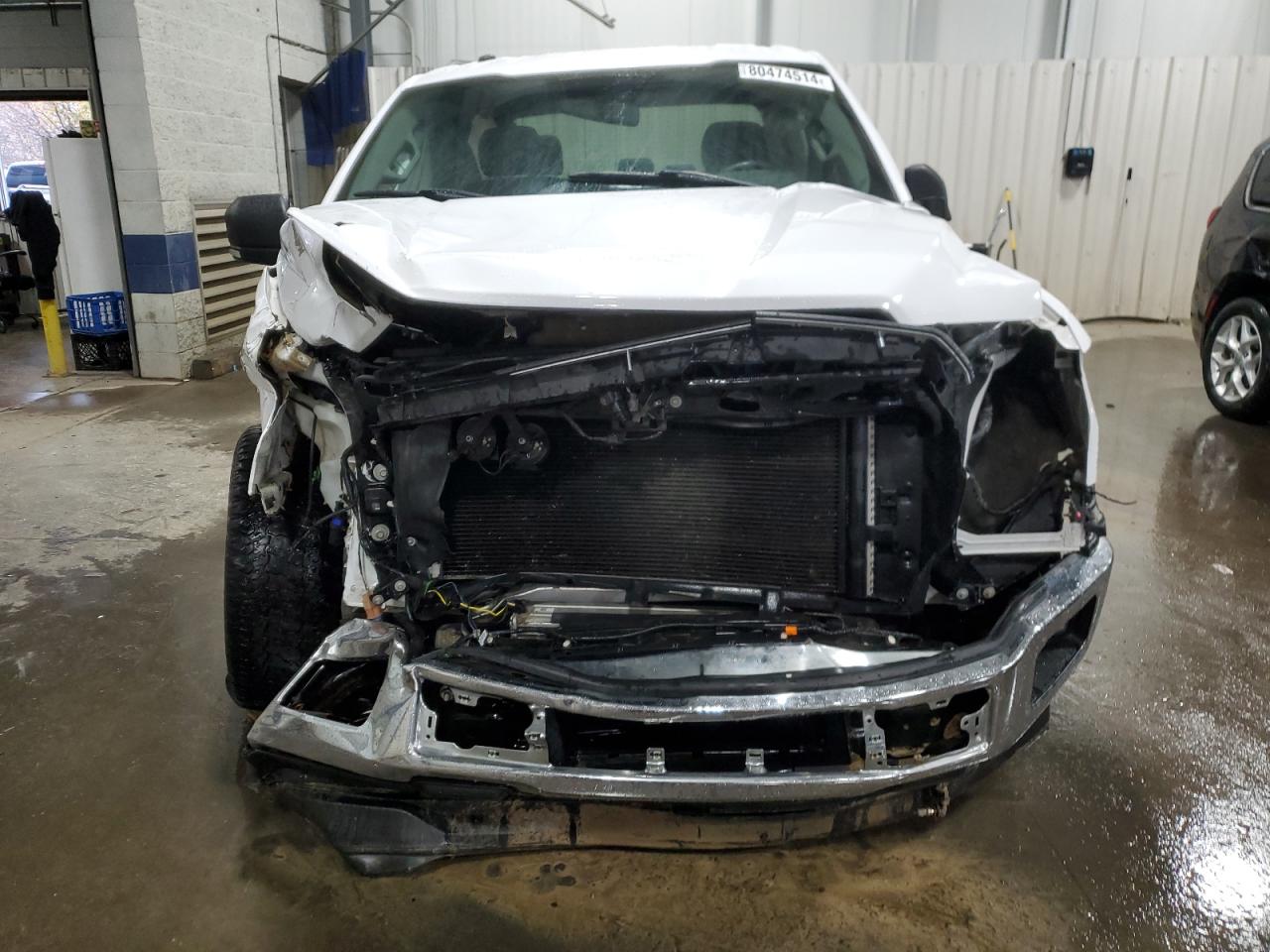 2018 Ford F-150 VIN 1FTEW1CP8JKF26465 Copart auction photo, front end / side damage thumbnail 5