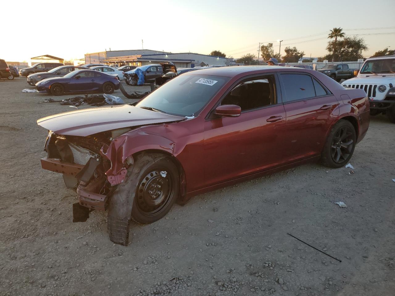 2021 Chrysler 300 VIN 2C3CCABG0MH629719 - Copart auction photo