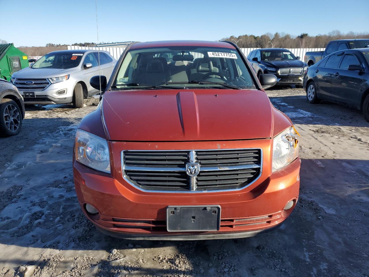2007 Dodge Caliber VIN 1B3HB78K27D137473 Copart auction photo, rear end / front end damage thumbnail 5