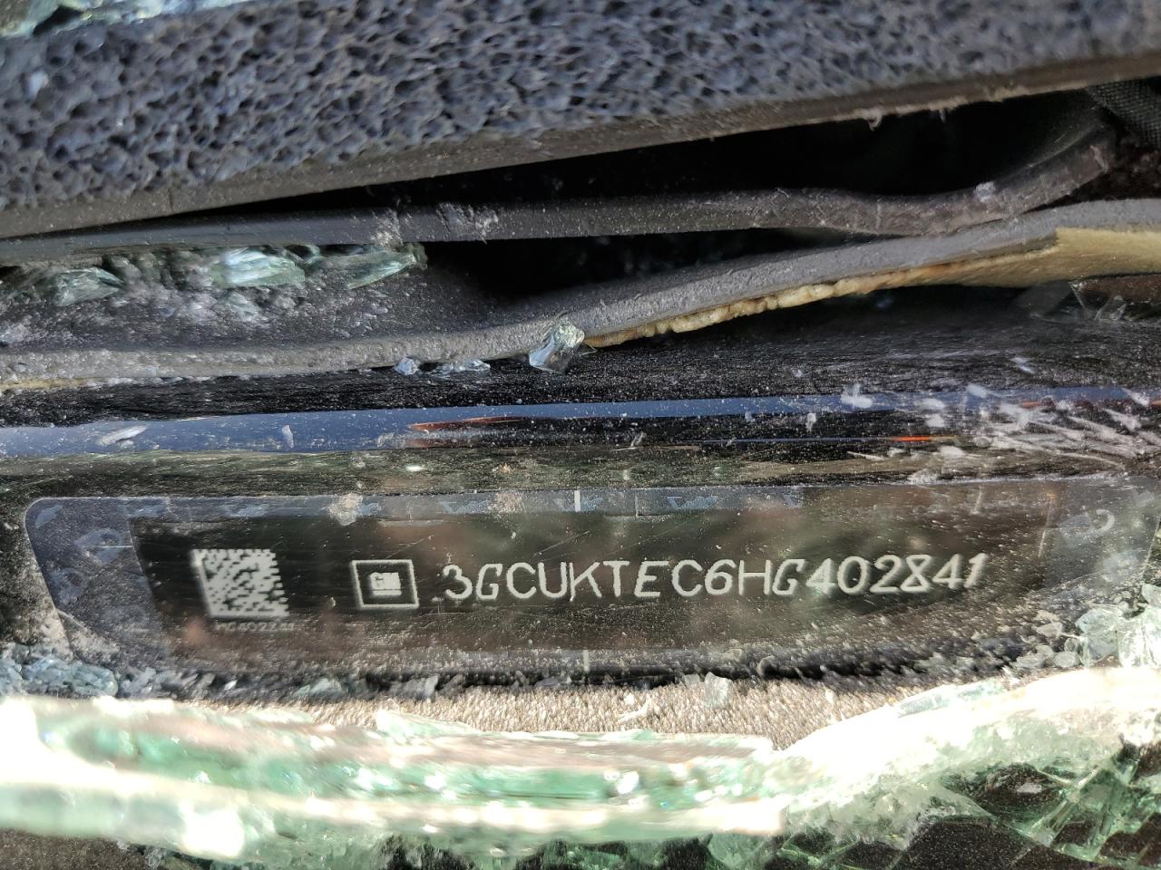 2017 Chevrolet Silverado VIN 3GCUKTEC6HG402841 Copart auction photo, rollover damage thumbnail 12