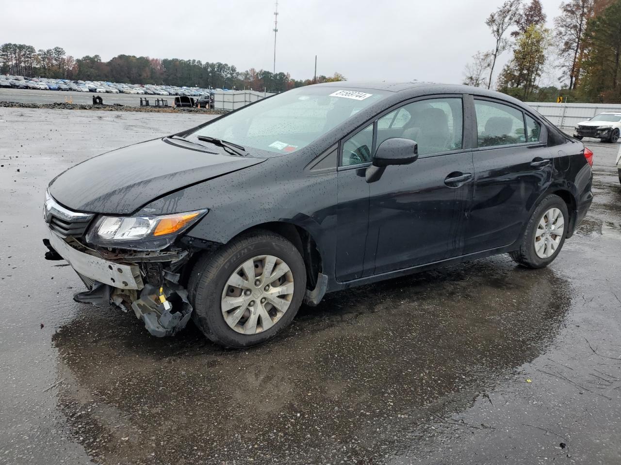 2012 Honda Civic VIN 2HGFB2F51CH335773