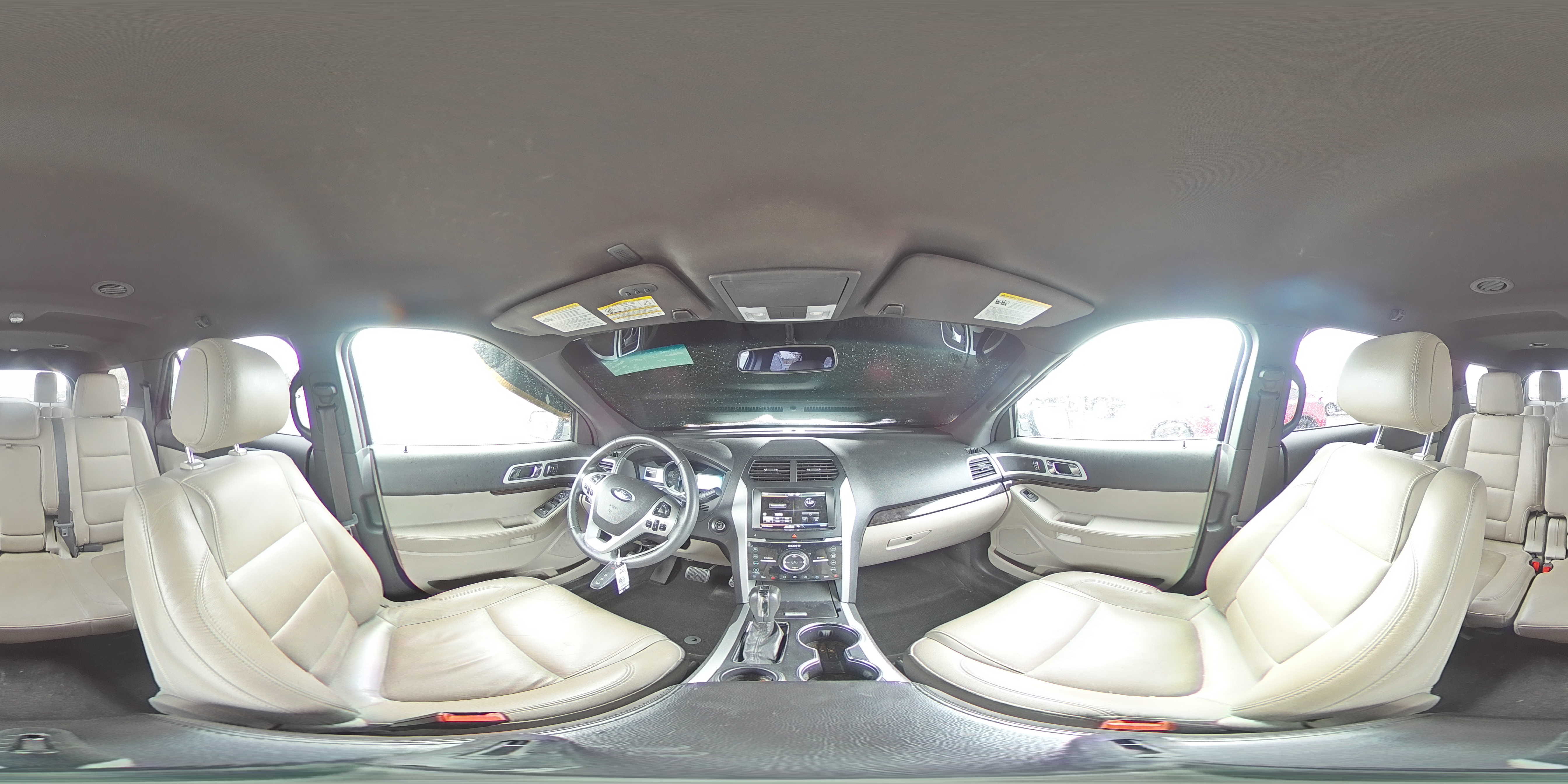 2015 Ford Explorer VIN 1FM5K7F80FGB74605 Copart auction photo, front end damage thumbnail 14