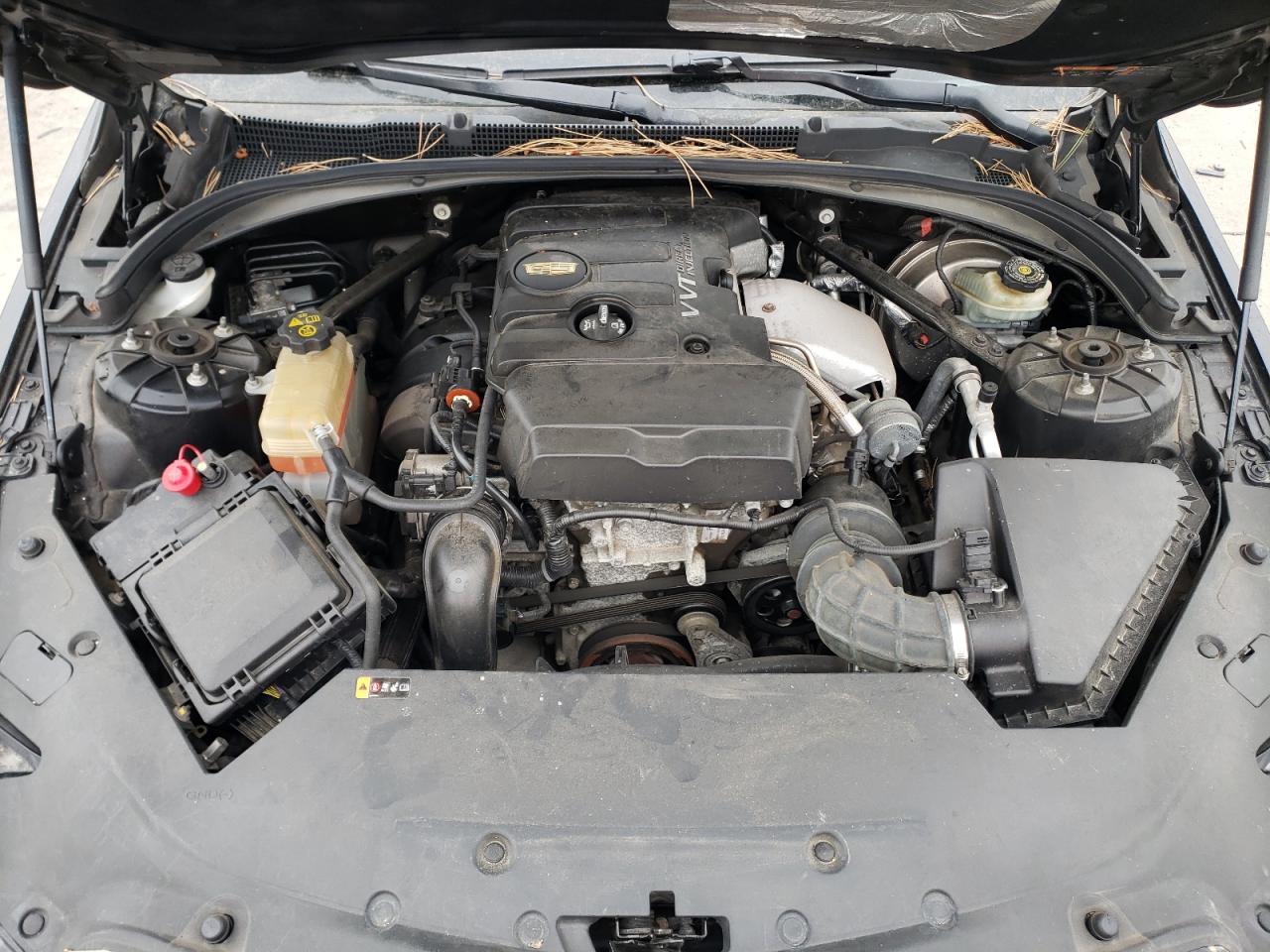 2016 Cadillac ATS VIN 1G6AH5RX6G0106606 Copart auction photo, rear end / front end damage thumbnail 11
