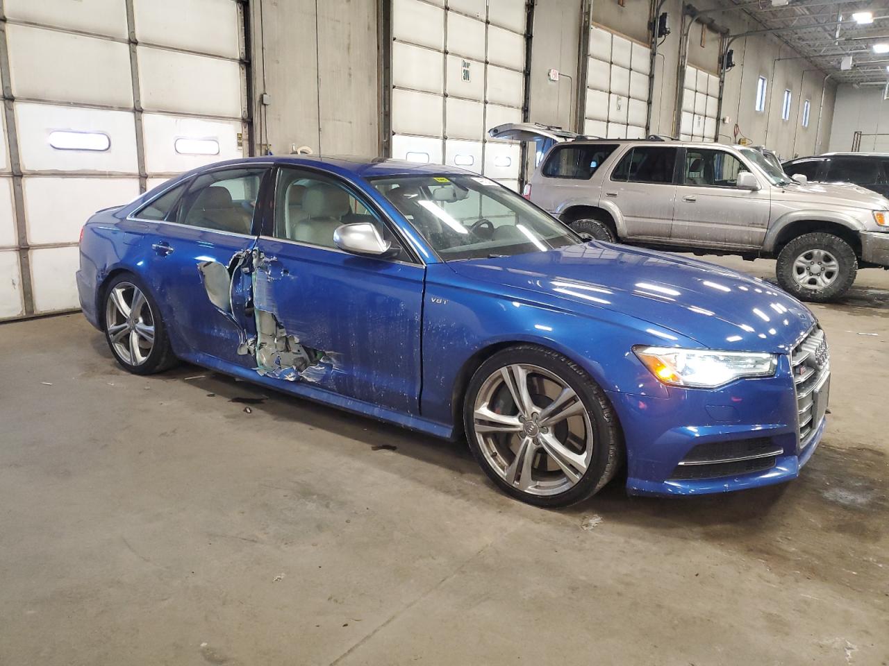 2016 Audi S6 VIN WAUF2AFC2GN097904 Copart auction photo, side damage thumbnail 4