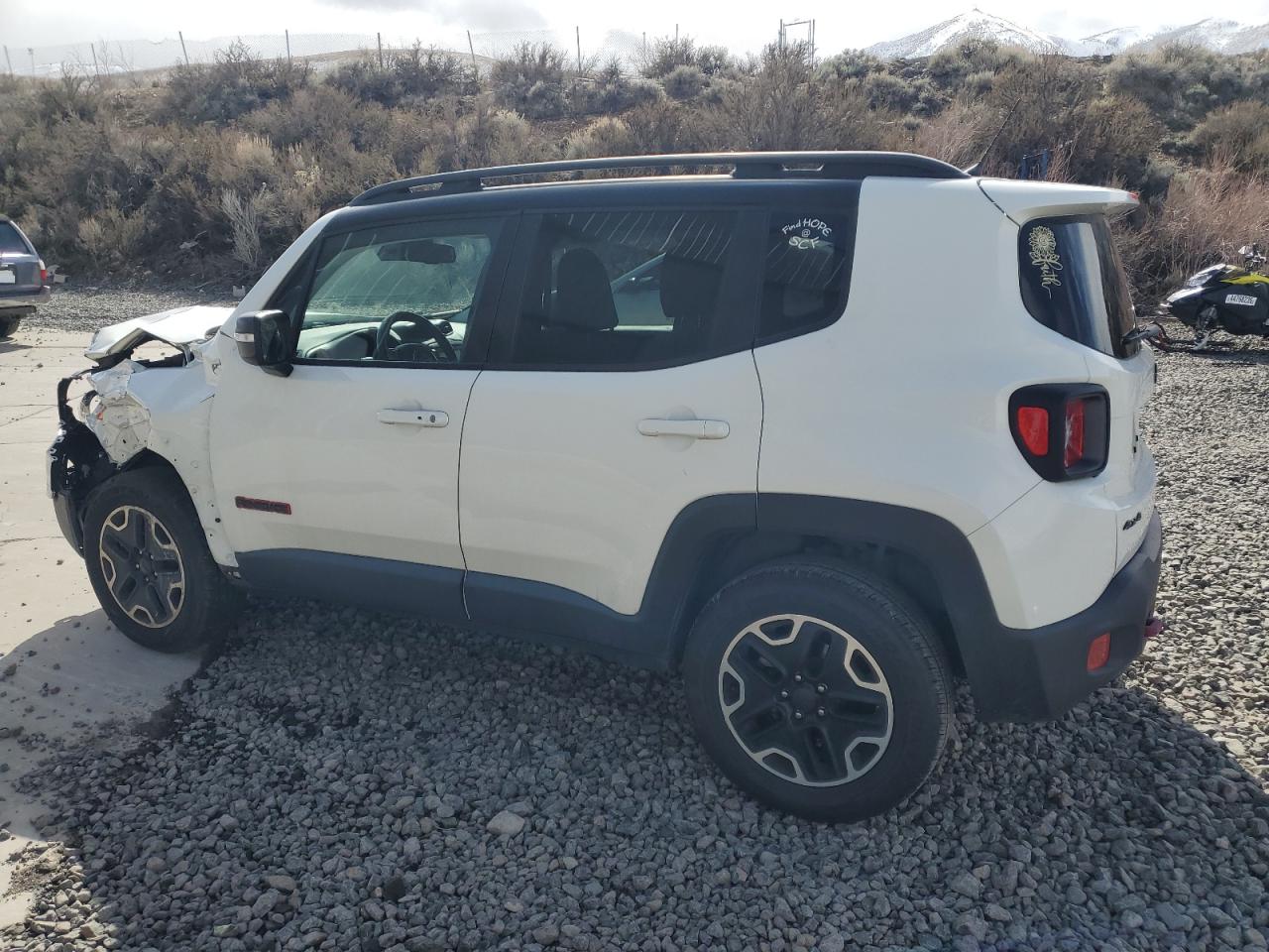 2016 Jeep Renegade VIN ZACCJBCTXGPE14919 Copart auction photo, front end damage thumbnail 2